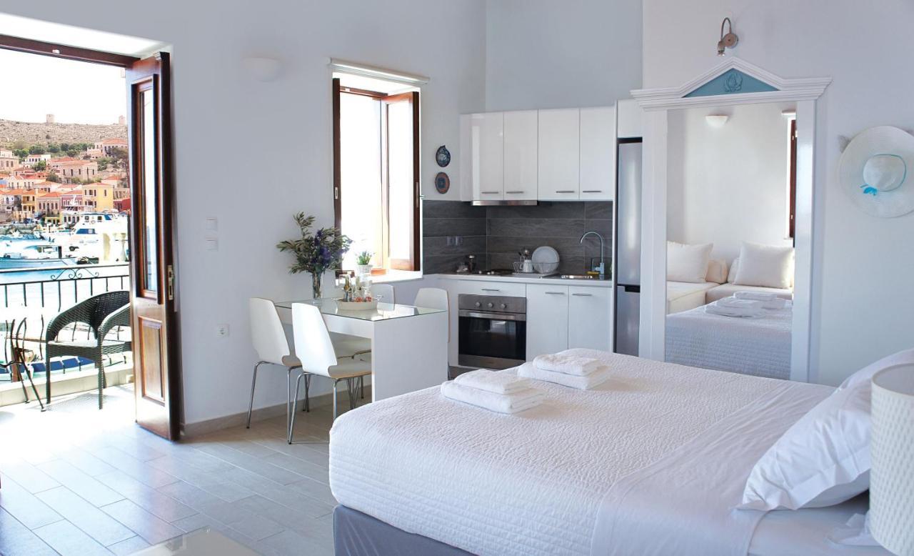 Aegean View Villas Chalki Town Екстер'єр фото